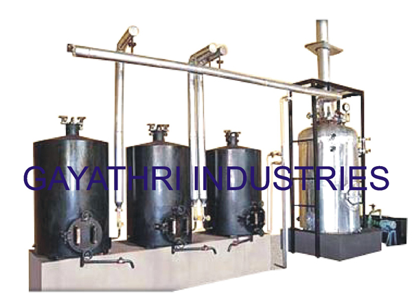 SIB Boiler With Three Cookers